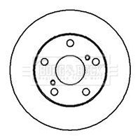 BORG & BECK Piduriketas BBD5033